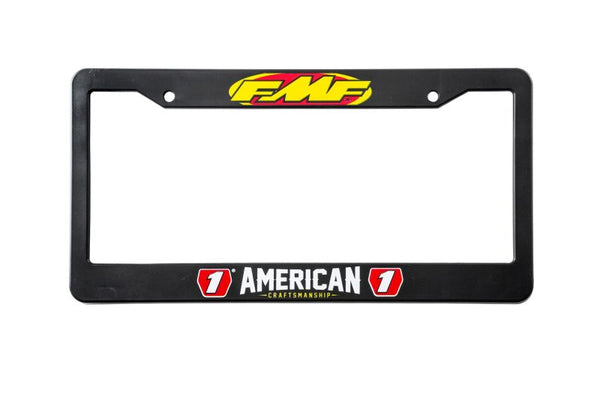 FMF Racing License Plate Frame with Logo