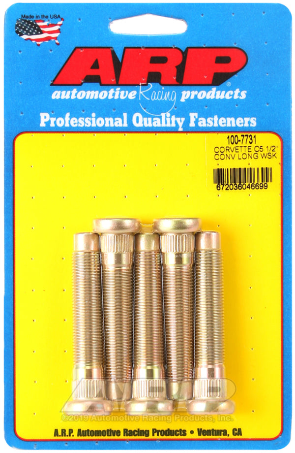 ARP Long 1/2in Wheel Stud Kit for Chevrolet Corvette C5