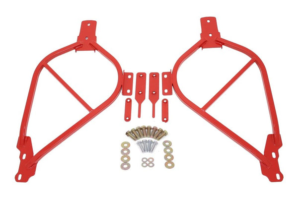 BMR Bolt-On Subframe Connectors for 14-17 Chevy SS Sedan - Red