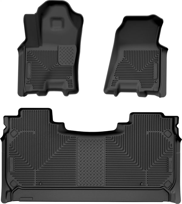 Husky Liners 2025 RAM 1500 CC Weatherbeater 3pc Floorliner Set - Black