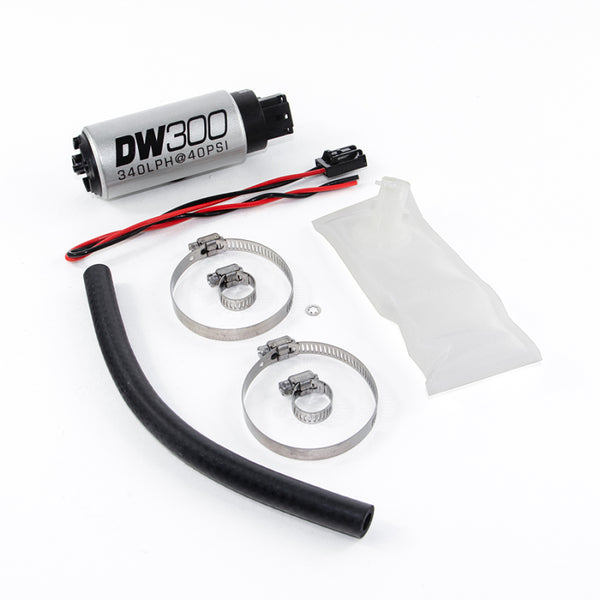 DeatschWerks DW300 340 LPH In-Tank Fuel Pump for 90-96 Nissan 300ZX & 93-98 Nissan Skyline w/ Install Kit