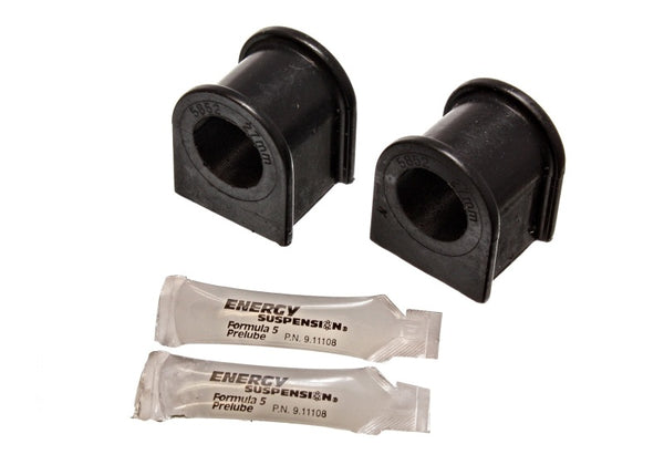 Energy Suspension 87-92 Toyota Supra 27mm Front Sway Bar Bushing Set - Black