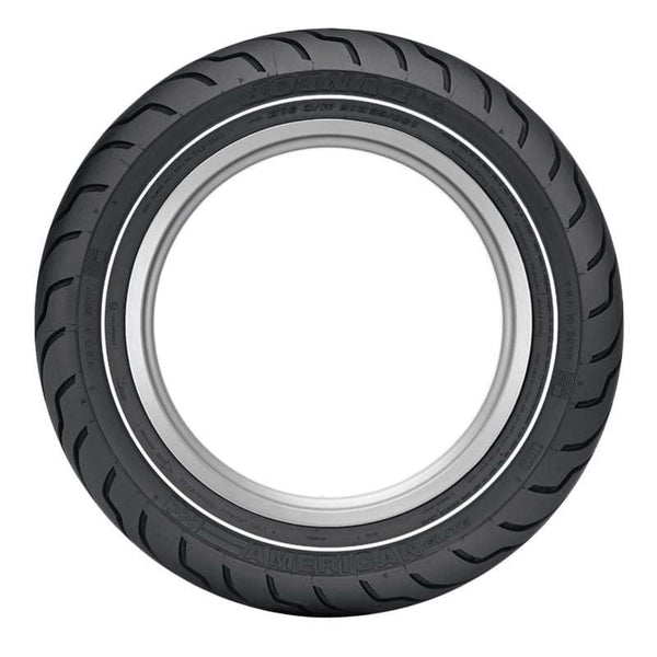 Dunlop American Elite 180/65B16 M/C 81H TL Rear Tire - Narrow Whitewall