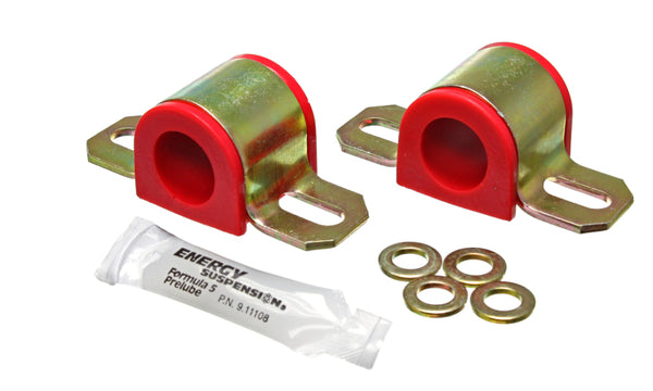 Energy Suspension Universal 21mm Red Non-Greaseable Sway Bar Bushing Set