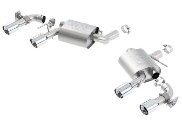 Borla Axle Back Exhaust for 2016 Chevy Camaro SS 6.2L - Dual NPP Atak Quad RD RL Tips
