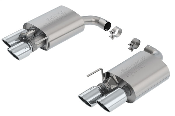 Borla S-Type Axle-Back Exhaust for 2018 Ford Mustang GT 5.0L AT/MT