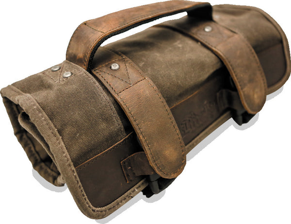 Burly Brand Voyager Tool Roll - Dark Oak