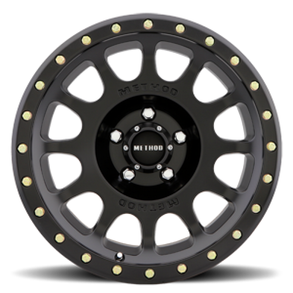 Method MR305 NV 18x9 0mm Offset 5x150 116.5mm CB Matte Black Street Loc Wheel