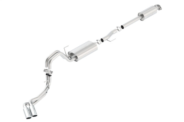 Borla Catback Exhaust for 2015-2016 Ford F-150 3.5L EcoBoost - Side Exit