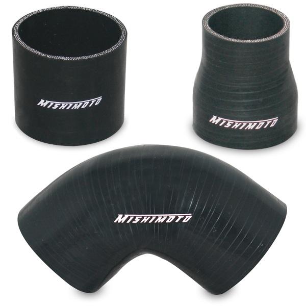 Mishimoto 2.0 to 2.25 Inch Black Transition Coupler