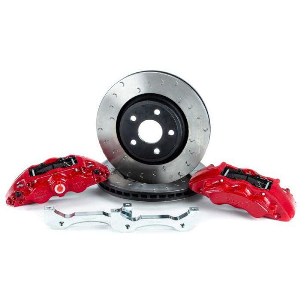 Alcon Big Brake Kit Jeep Gladiator 2018+ 350x32mm Rotors, 6-Piston Red Calipers