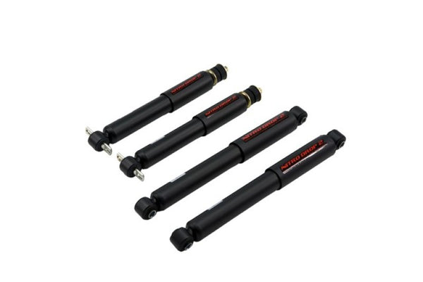 Belltech Nitro Drop 2 Shock Set for Lowered Trucks & SUVs (2pc)