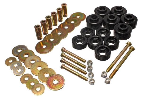 Energy Suspension 97-03 Ford F-100/F-150/F-250 2WD Black Body Mount Set