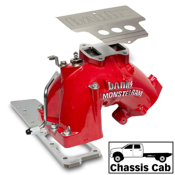 Banks Power Monster-Ram Intake System (Red) for 20192024 Ram 3500/4500/5500 6.7L Diesel
