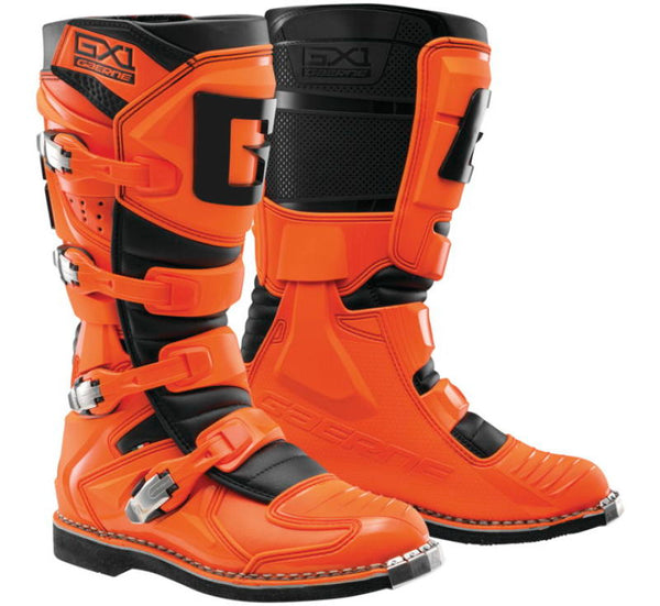 Gaerne GX1 Motorcycle Boots - Size 12 Orange/Black