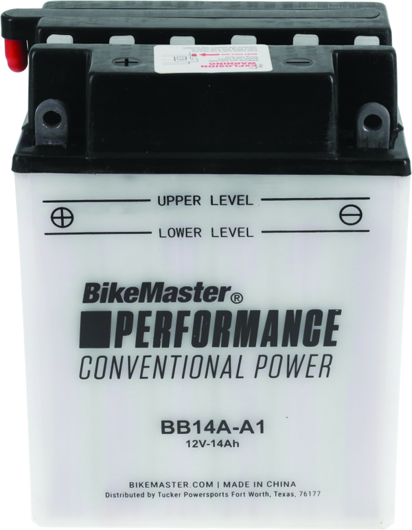 BikeMaster BB14A-A1 Motorcycle Battery (Lead-Acid, Maintenance-Free) Yamaha