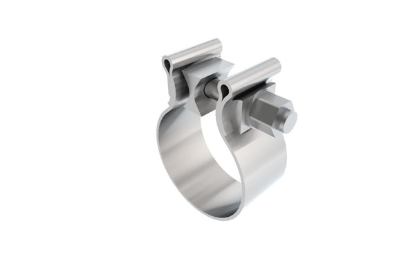 Borla Universal 2.25in (57mm) Stainless Steel Half Moon Exhaust Clamp