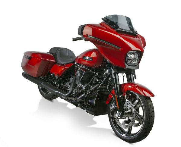 National Cycle 24+ Harley Davidson FLH/ 23 FLH CVO V-Stream Quantum Plus Short Windshield-Dk.Tint