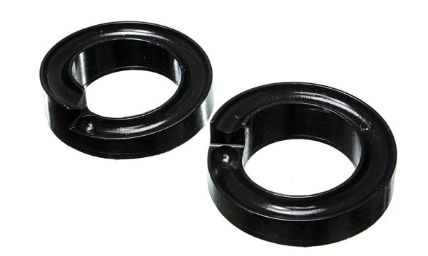 Energy Suspension Front Coil Spring Isolator Set for 2005-07 Ford F-250/F-350 SD 2/4WD - Black