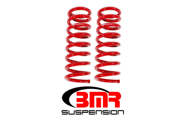 BMR Suspension 64-72 A-Body Front Lowering Springs - Red