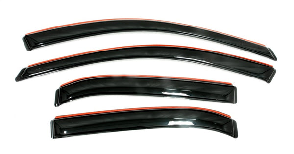AVS In-Channel Window Deflectors - Smoke - 4pc for 2008-2013 Toyota Highlander