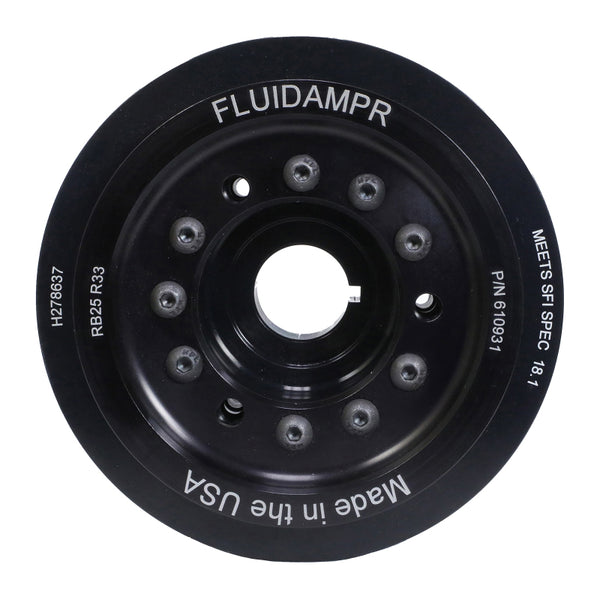 Fluidampr Steel Internally Balanced Damper for 94-99 Nissan Skyline R33 RB25DET (Non NEO)