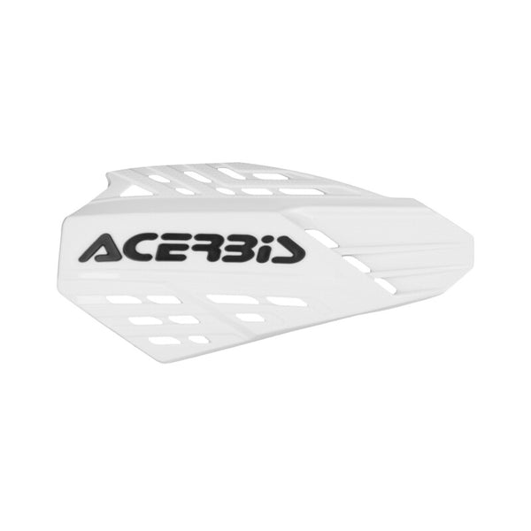 Acerbis Linear Vented Handguard - White/Black