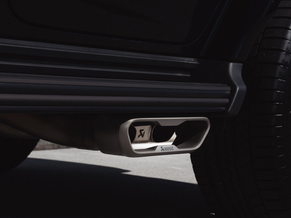 Akrapovic 2025 Mercedes-AMG G63 (W465) Tail Pipe Set (Titanium)