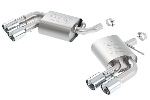 Borla ATAK Axle-Back Exhaust for 2016 Chevy Camaro V6 (AT/MT) - No Dual Mode Valves