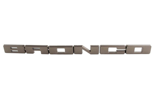 Ford Racing 2021-2025 Bronco Grille Lettering Overlay Kit - Bronze
