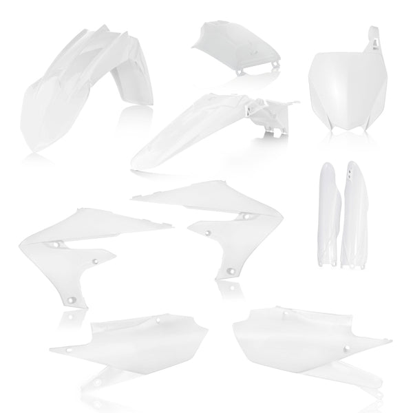 Acerbis Full Plastic Kit White Yamaha YZ250F (2019-2023) / YZ450FX (2019-2023) / YZ250FX (2021-2023) / YZ450F (2018-2022)