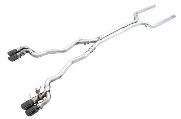 AWE Tuning SwitchPath Cat-Back Exhaust w/ Black Diamond Tips for 2018-2019 BMW F90 M5