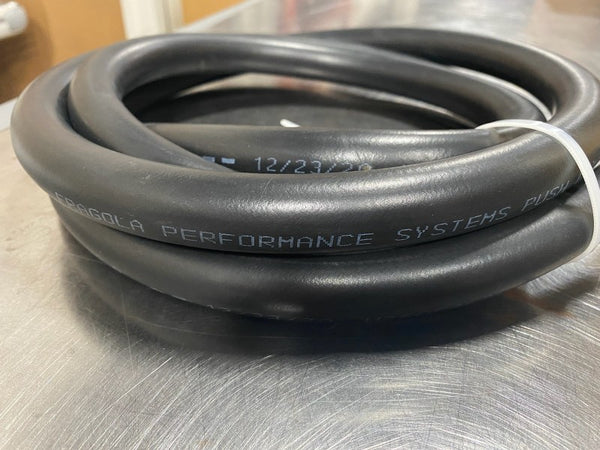 Fragola -6AN Push-Lite Hi-Temp Black Hose, 20ft