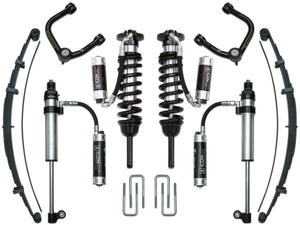 ICON Suspension System for 2005-2015 Toyota Tacoma (0-3.5in) & 2016-2017 Toyota Tacoma (0-2.75in) Stage 9 with Tubular UCA