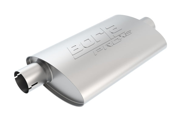 Borla PRO-XS Universal 2.5in In/Out Muffler - Center/Offset, 14in x 4.25in x 1.88in