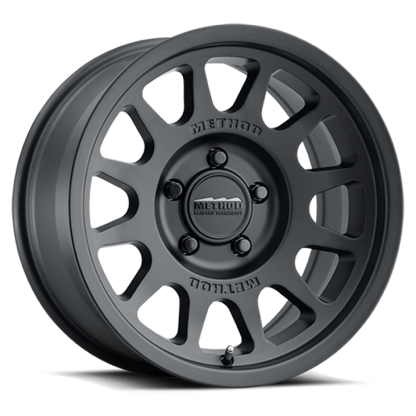 Method MR703 Bead Grip, 16x6 +68mm Offset 5x130 78.1mm CB Matte Black