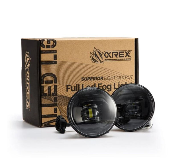 AlphaRex Dual-Color LED Projector Fog Lights White/Amber (Chevrolet/GMC/Pontiac)