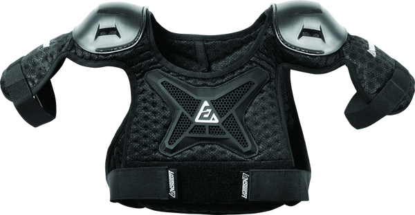 Answer Peewee Roost Guard - Black (Small/Medium)