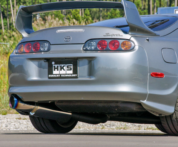 HKS Racing Catback Muffler for Toyota JZA80 (USA)