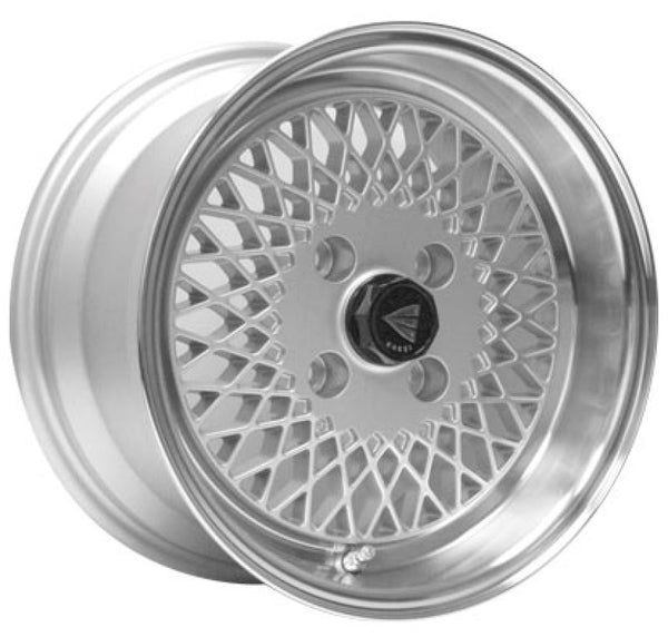 Enkei92 Classic Line 15x8 Silver Wheel | 25mm Offset | 4x100 Bolt Pattern