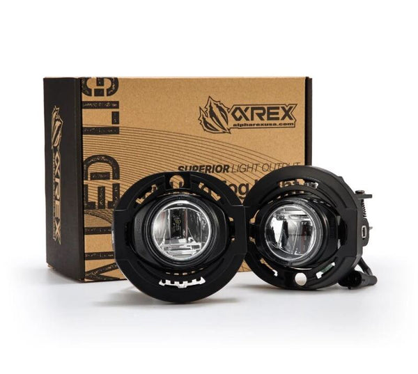 AlphaRex DoubleTap Dual Color LED Projector Fog Lights for Dodge Charger 20152023 (Excludes SRT)