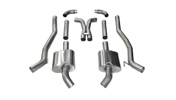 Corsa Cat-Back Exhaust for 2011-2013 Chevrolet Camaro SS 6.2L V8 Manual