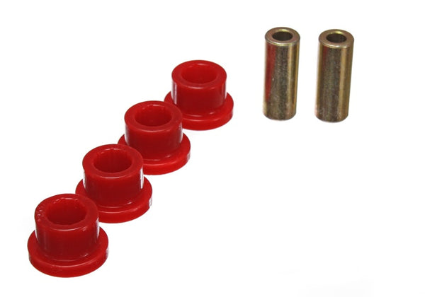 Energy Suspension Universal Flange Type Bushings - OD 1.37 in, ID 0.875 in, Red
