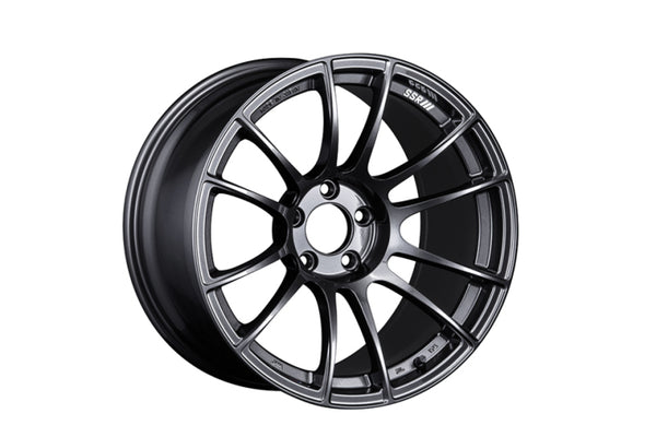 SSR GTX04 18x9.5 5x114.3 22mm Offset Dark Gunmetal Wheel