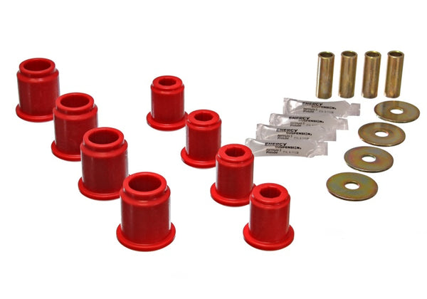 Energy Suspension Front Control Arm Bushing Set for 95-04 Toyota Pick Up 4W (Excl. T-100/Tundra) - Red