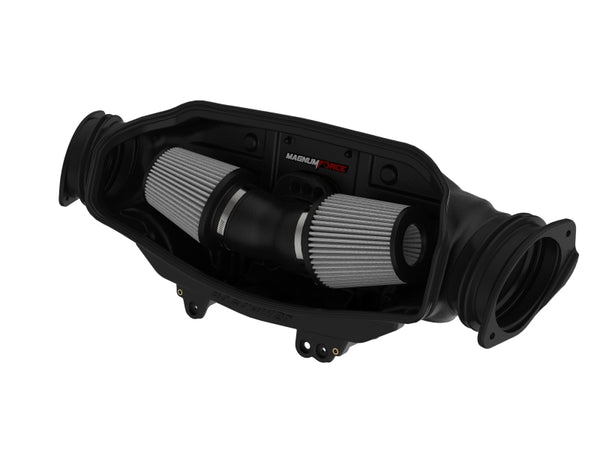 aFe Magnum FORCE Stage-2 Cold Air Intake for 20-23 Chevy Corvette C8 w/ Pro DRY S Filters