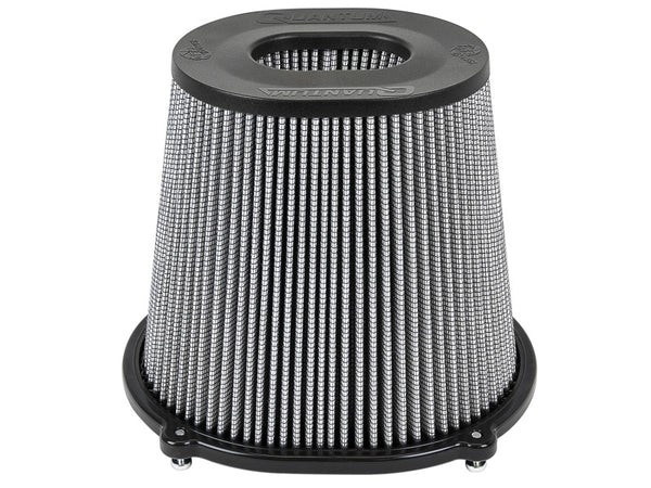 aFe Quantum Pro DRY S Air Filter 5in Flange, 8in Height (Dry PDS)