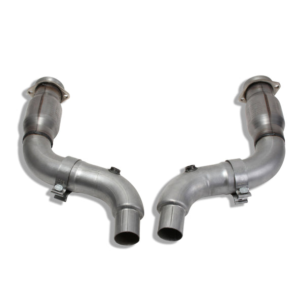 BBK 3in Short Mid Pipe Kit w/ High-Flow Cats for 2015-2020 Ford Mustang GT