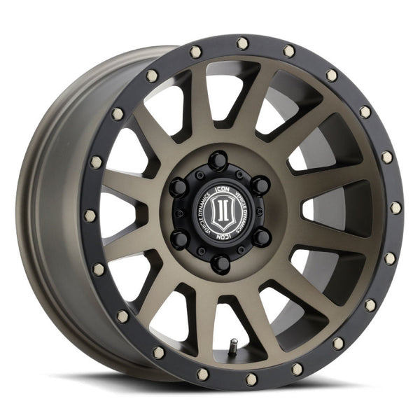 ICON Compression Bronze Wheel 17x8.5 6x5.5 0mm Offset 4.75in BS 106.1mm Bore