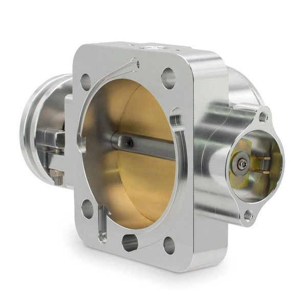 BLOX Racing 76mm Silver Billet Throttle Body V2 for Honda B/D/H/F Series Engines